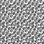 Seamless stylish hand drawn pattern N9