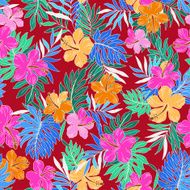 pattern Hibiscus N25