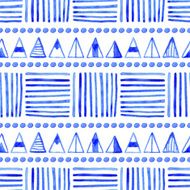 Seamless abstract watercolor pattern N4