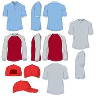 Various Shirts and Baseball Cap