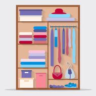 Wardrobe for cloths