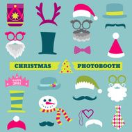 Christmas Retro Party set
