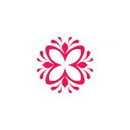 Symmetric ornament vector sign N3