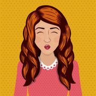 Pop art design N120