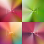 Abstract colorful blurred vector backgrounds N20