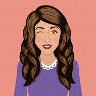 Pop art design N125