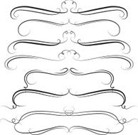 Calligraphic swirl