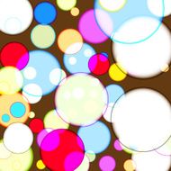 abstract colorful circle pattern background N10
