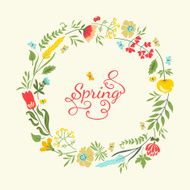 Floral wreath N9