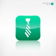 Hipster tie icon N5