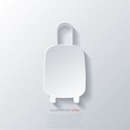 Traveling bag icon N4