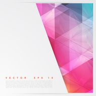 Vector background abstract polygon triangles N6