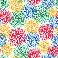 Watercolor polka dots N7