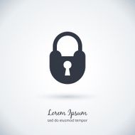 Lock logo symbol