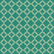 quatrefoil pattern of outlines