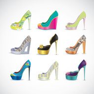 High heels shoes N2