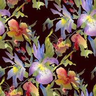 Watercolor Flowers N43