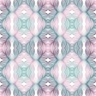 Seamless Vintage Lace Pattern (Vector) N92
