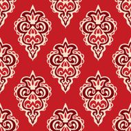 Damask seamless vector pattern florish N2