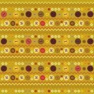 buttons and embroidery