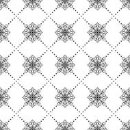 Cute floral seamless pattern background N16