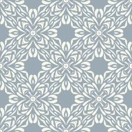 Seamless circle vintage flower pattern N27