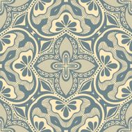 Seamless Vintage Lace Pattern (Vector) N94