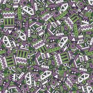 Ethnic seamless pattern Vector illustration N7