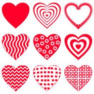 Valentine heart set N5