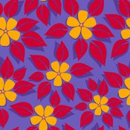 Tropical floral pattern N21