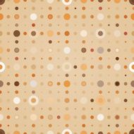 Seamless geometric pattern with dots