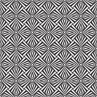 Abstract black and white textured geometric seamless pattern N8