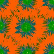 Seamless bright colors tropical floral pattern N4