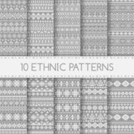 Ethnic seamless patterns