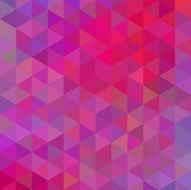 Geometrical background with triangles
