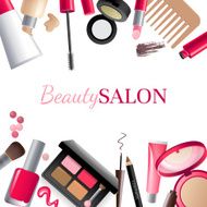 Glamorous make-up background N2