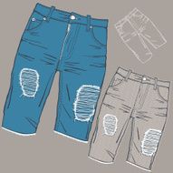 Shabby jeans N3