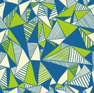 Seamless texture with triangles endless pattern