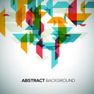 Modern geometrical abstract background