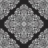Seamless background with abstract ethnic pattern N8