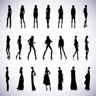 Set of high fashion women N2