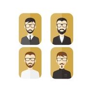 gentleman cartoon avatar N56
