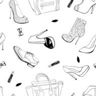 shoes seamless pattern N7