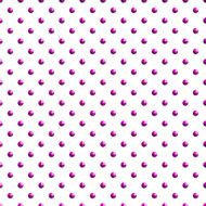 Seamless purple pink polka dots background