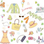 Spring summer season background