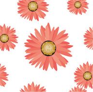 Seamless floral bright background