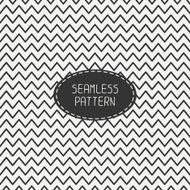Vector retro chevron zigzag stripes geometric seamless pattern N2