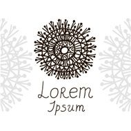 vector abstract tribal hand drawn pattern decorated