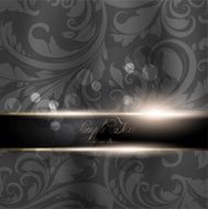 Floral Retro Background for Vintage Design N321