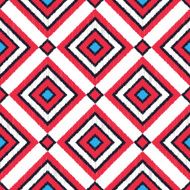 seamless scribble rhombus pattern N3